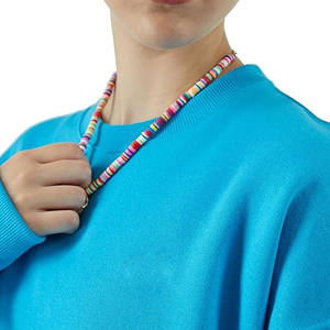 Jersey liso de cuello redondo ropa de mujer sudaderas transpirables al por mayor diseño personalizado OEM ropa informal de mujer sudaderas - Product Image 4