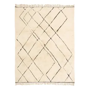 Vente inde, tapis de sol chaud, fait à la main, authentique, marocain, Beni Ourain, pour prix de gros