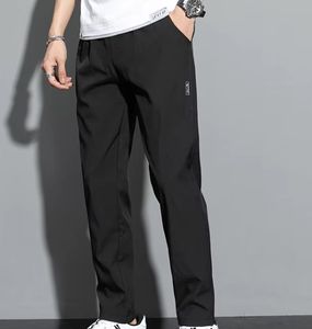 Pantalon de sport décontracté en laine pour homme, taille mi-haute, séchage rapide, respirant, coupe ample, collection automne 2026 - Product Image 2