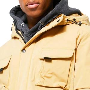 Parka d'hiver lourde pour hommes dernière conception de mode personnalisée de haute qualité imperméable à capuche doudoune grande taille chaud et élégant - Product Image 6