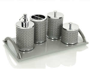 Venta caliente de buena calidad Venta directa de fábrica Accesorios Juego de baño 4 piezas Juego de baño de lujo - Product Image 6