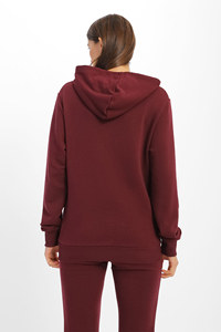 Conjuntos de gimnasio de moda de alta calidad de Color granate, chándal para UnisexTrending, chándal con logotipo personalizado de venta completa para hombres - Product Image 6