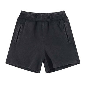 Nouveau short sportif pour homme à motifs 100% coton avec techniques brodées et poche cachée - Product Image 2