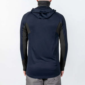 Últimas sudaderas con capucha de pesca de secado rápido impermeables de talla grande para hombres de moda nueva llegada 100% poliéster suave transpirable al aire libre - Product Image 2