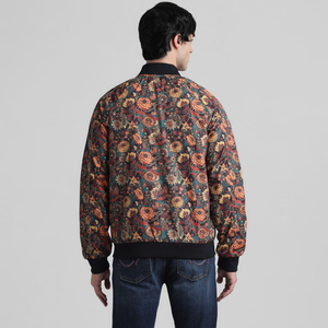 Veste bomber d'hiver personnalisée, entièrement sublimée, écologique, respirante, coupe-vent, nouveau design pour hommes - Product Image 3