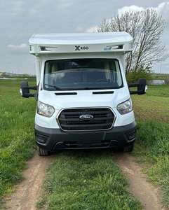 Autocaravana de Lujo 4x4 con Tracción en las Cuatro Ruedas, Mini Caravana, Remolque RV para 4 Personas, Camper Todoterreno de Fibra de Vidrio con Ducha y Baño - Product Image 6