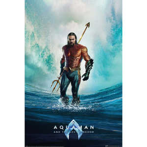 Affiche murale Aquaman le Royaume perdu, style design moderne - Product Image 1