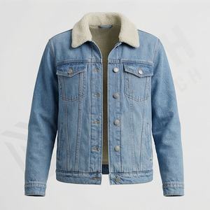 Veste en jean respirante pour femme, légère, unie, teinte, élégante, vêtement d'extérieur décontracté, streetwear, haut, couleur personnalisée - Product Image 1