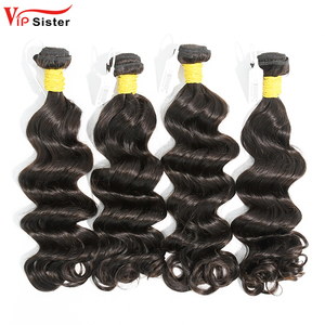 Estensioni di Capelli Umani Brasiliani Remy Economiche all'Ingrosso, Capelli Brasiliani Grezzi Ondulati <span class=keywords><strong>Naturali</strong></span> <span class=keywords><strong>100</strong></span>% Umani - Product Image 4