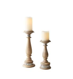 Candelabro Decorativo de Madera Maciza para Navidad y Bodas, Ecológico, Hecho a Mano, Iluminación Festiva, Decoración de Mesa, Disponible en Todo el Mundo - Product Image 4