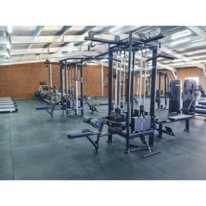 Equipo de gimnasio de fuerza comercial de alta calidad Equipo de entrenamiento de fitness funcional Smith Combo Trainer - Product Image 4