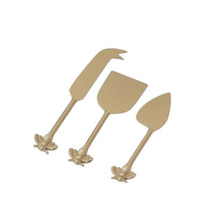 Ensemble couteau et fourchette à fromage à beurre en acier inoxydable en vrac personnalisé en gros robuste pour accessoires de cuisine fête de noël - Product Image 2