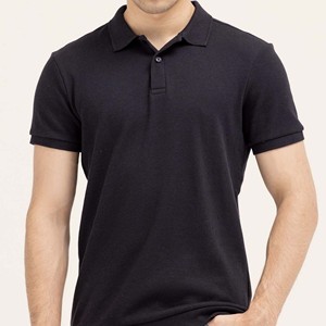 Vente en gros de polos légers en coton pour hommes, tenue décontractée de grande taille respirante pour hommes, t-shirt polo pour garçons - Product Image 3