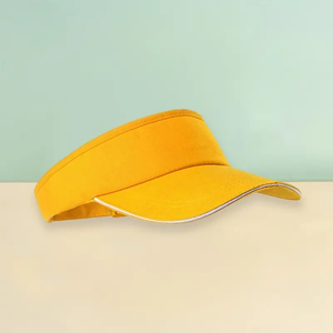 Casquettes à visière 100% coton avec logo brodé, multicolores, taille ajustable, casquette Sisor avec logos personnalisés, prix bas, personnalisable - Product Image 4