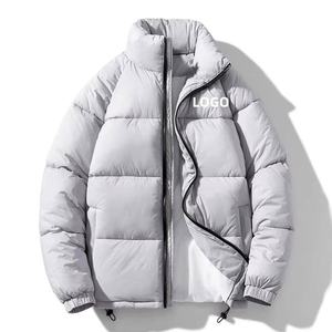 Custom Zipper Full Sleeve Wholesale Outdoor Warm Utility <b>Bubble</b> <b>Coat</b> Manufacturer Custom Logo Winter Puffer Jacket for Men - Product Image 5
