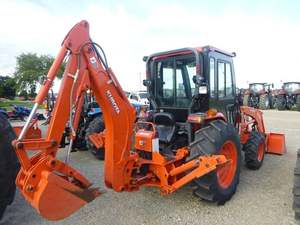 Kubota MX5800HST 4WD Tractor de ruedas con componentes centrales Bomba de motor Caja de cambios - Product Image 2