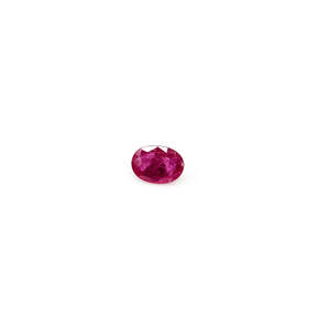 Natural Mozambique Untreated 2.92cts Ruby <b>Beads</b> Fine Quality Oval Cut Sapphire with Pink Shade for Jewelry Accessories - Product Image 1