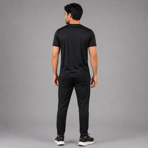 เสื้อยืดทรงเข้ารูป Dominance Performance Athletic สีดำ - Product Image 4