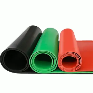 Oil-resistant colourful NBR rubber sheet high density durable NBR/CR good rubber sheets