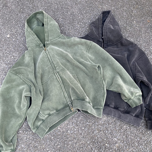 Sweat-shirts unisexes surdimensionnés personnalisés avec impression DTF, DTG et strass, mode streetwear, vente en gros - Product Image 4