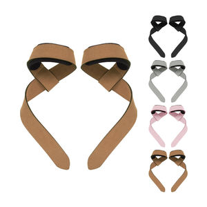 Wholesale OEM Custom Logo Gym Weightlifting <b>Wrist</b> Straps Figure Heavy Duty <b>Weight</b> Lifting Straps - Product Image 5