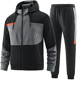 Chándal deportivo personalizado con cremallera para hombre, trajes para correr al por mayor del fabricante pakistaní - Product Image 6
