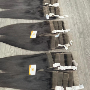 Extensiones de Cabello Virgen Remy Vietnamita 100%, Pre-arrancadas, HD para Cierre, Onda Profunda Suelta, 8-32 Pulgadas, 100 g - Product Image 1