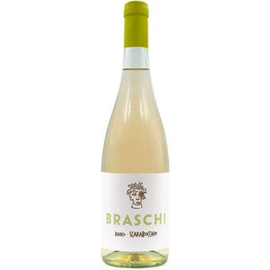 SCARABOCCHIO Bianco Rubicone IGT White <b>Wine</b> Fresh and Easy-Drinking Italian <b>Wine</b> 750ml 6 Bottles Per Box Made in Italy - Product Image 1