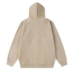 Casual Streetwear Winter Digital Print Oversized Zipper Men's Hoodies 100% Cotton Fleece Eco-Friendly Customized OEM/ODM - Product Image 2