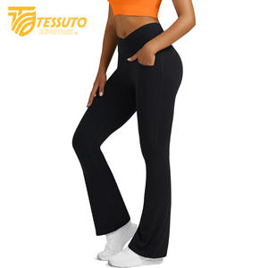 Pantalones cortos para correr de cintura alta de verano de algodón/poliéster para mujer, pantalones deportivos de Yoga con forro interior de secado rápido - Product Image 3