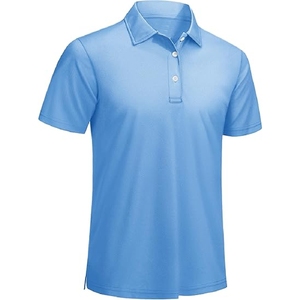 เสื้อโปโลสีฟ้าสดใส ดีไซน์ทันสมัยและสบายๆ เหมาะสำหรับลุคที่เรียบร้อย ทันสมัย และสวมใส่สบาย - Product Image 5