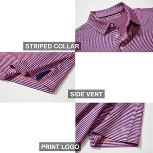 Polos informales de alta calidad OEM a precio de fábrica para hombre, Polo bordado transpirable de secado rápido a granel para Polo personalizado - Product Image 4