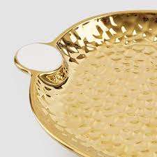 Bandeja para Servir Frutas y Ensaladas de Diseño Moderno y Vintage Personalizable para Uso Decorativo en el Hogar y Hoteles para el Ramadán - Product Image 3