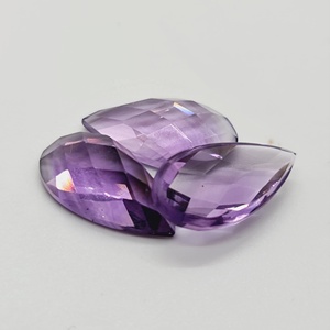 Thạch Anh Tím Tự Nhiên Checkerboard Cắt Tùy Chỉnh Hình Dạng Bên Thứ Ba Thẩm Định-Trong Nguồn Gốc - Product Image 5