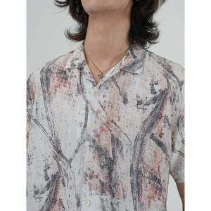 เสื้อเชิ้ตลำลองพิมพ์ลายสำหรับผู้ชาย LIANG รุ่น MC2340 ทรงปกติ - Product Image 5