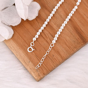 Wholesale 925 Sterling Silver Vintage Style <b>Bracelets</b> For Women <b>Fashion</b> <b>Beaded</b> <b>Bracelet</b> For Engagement Wedding Party Gifts - Product Image 5