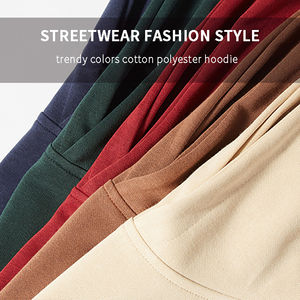 Sudadera con capucha para sublimación de tinte Prensa de calor Venta al por mayor Sudaderas con capucha en blanco Fabricación profesional Algodón Poliéster DDP Envío - Product Image 3