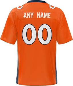 Maillot de football américain pour jeunes, confortable et respirant, uniforme d'entraînement et de jeu, motif vierge, technique de sublimation, ensembles, style haut - Product Image 6