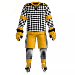 Nouveauté, ensembles de maillots de hockey sur glace personnalisés pour hommes, 100% polyester, écologiques, OEM - Product Image 1
