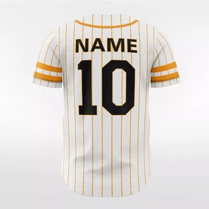 Maillot de base-ball respirant à Sublimation, tissu en maille avec Logo brodé, de haute qualité, personnalisé, dernier Design - Product Image 5