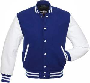 Veste baseball universitaire en coton mélangé unisexe pour homme Vestes Letterman de haute qualité imprimées avec logo personnalisé Caractéristique chauffante de style décontracté - Product Image 5