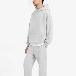 Vente en gros 2025, sweat-shirt et sweat à capuche en molleton 100% coton, poids lourd, tendance, doux, surdimensionné, design brodé, hiver, unisexe - Product Image 5