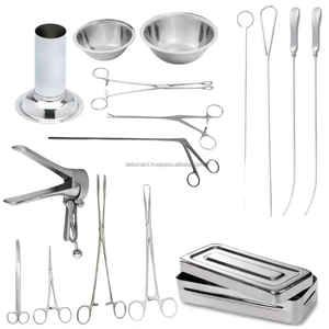 Kit de instrumentos quirúrgicos de ginecología Acero inoxidable CE Certificado Conjunto Procedimientos de DIU Implantación OEM Etiqueta privada disponible - Product Image 1