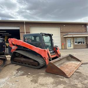 Kubota-Minicargadora de orugas con correa para orugas, MINICARGADORA DE dirección deslizante, de alta calidad retroexcavadora, venta al por mayor, entrega rápida - Product Image 1