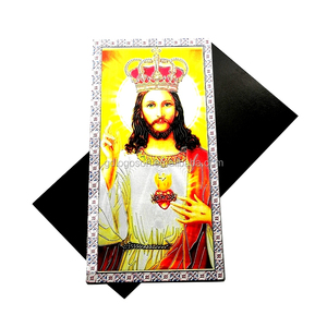 Aimant de réfrigérateur de Médjugorje, Bosnie-Herzégovine, souvenirs religieux, cadeaux de Médjugorje, aimant rectangulaire de Médjugorje - Product Image 3