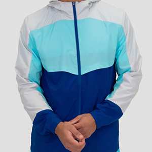 Chaqueta cortavientos con logotipo personalizado, cortavientos ligero e impermeable para hombres y mujeres, ropa deportiva para exteriores, proveedor de fábrica - Product Image 1