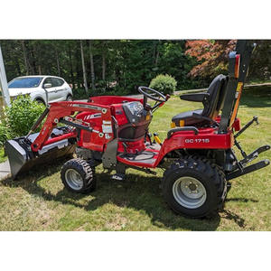 Tractor Agrícola Usado Massey Ferguson GC1715 2016 con Tracción en las 4 Ruedas y Bomba - Product Image 3