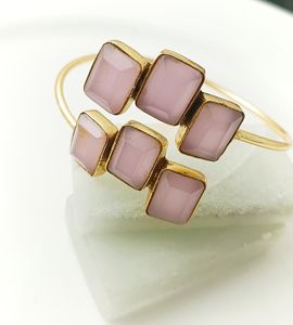 Classic Style 14K Gold Plated Handmade Brass Metal <b>Ring</b> Beautiful Natural Green Topaz <b>Quartz</b> Gemstone Best Deal on Fine <b>Rings</b> - Product Image 3