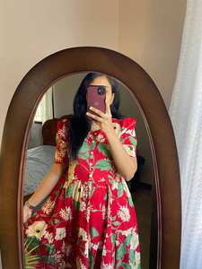 Maxi vestido de diseñador para mujer, elegante vestido largo escalonado con estampado étnico, tela suave, ajuste holgado, Ideal para trajes de verano y Resort - Product Image 2