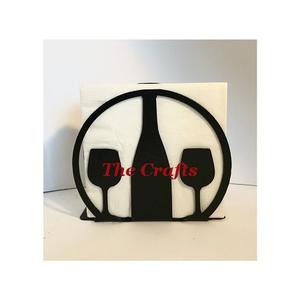 Porte-serviettes de couleur noir de fer porte-fourchette et couteau porte-papier de soie pour la maison Restaurant vaisselle utilisation - Product Image 6